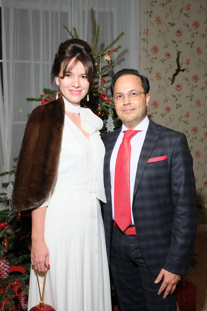 Ulyana Sergeenko x Faidee Christmas party in Moscow | Faidee